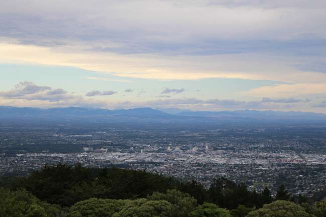 Aussichtspunkt Christchurch