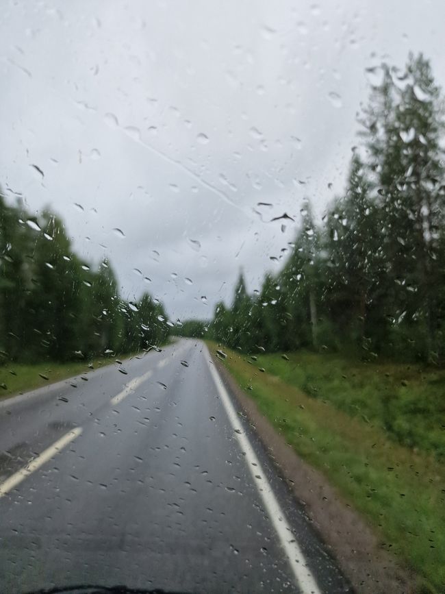 Nord nach Süd Finnland