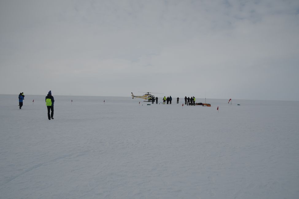 Visit to the Ross Ice Shelf