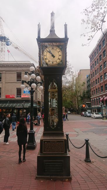 Clock Tower, Vancouver Downtown