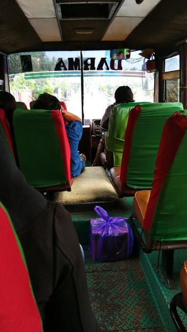 Busfahrt nach Canggu