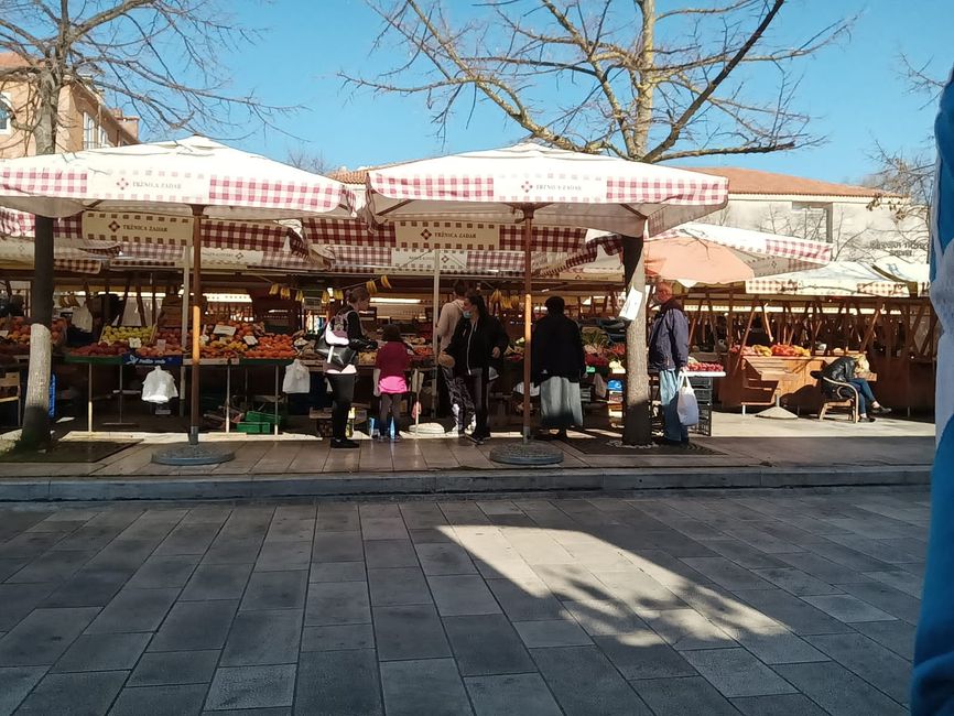 Markt in Zadar 