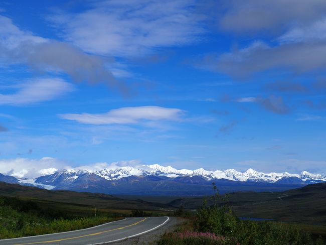 Von Fairbanks über den Denali- und den Top of the World Hwy nach Dawson City