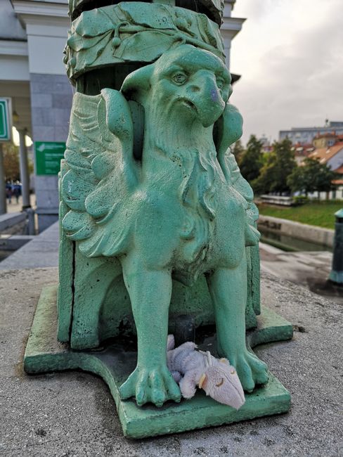 Ljubljana: Gunther has a new buddy