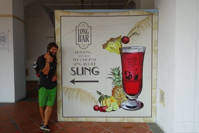 Die Bar, in der der Singapur Sling erfunden wurde....
