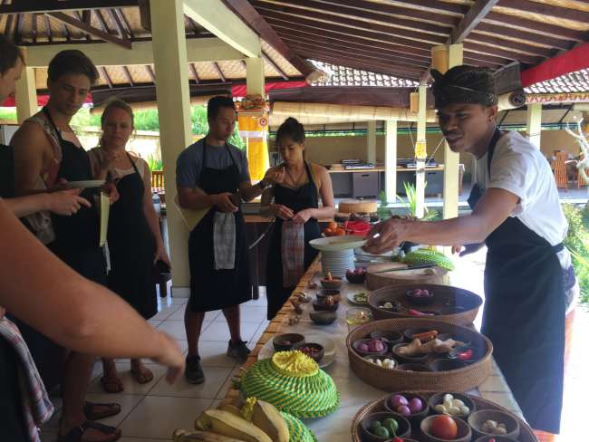 Balinese cooking class