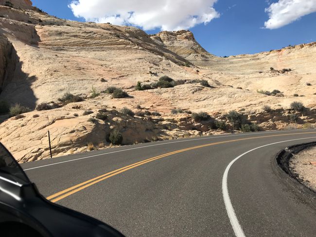 On Hwy 12 to Capitol Reef
