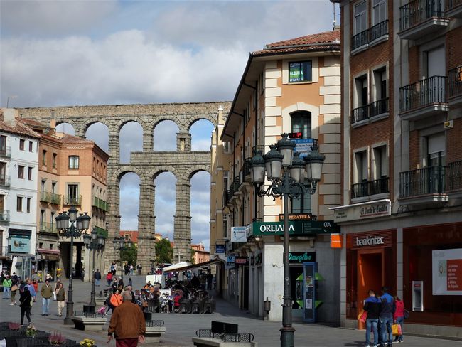Segovia in the heart of Spain