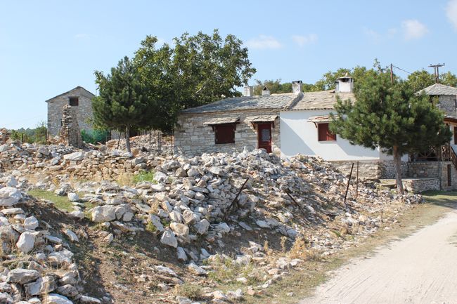 26.08.2018 - Ruinen von Limenas, Kastro, Wasserfälle von Maries Teil 2