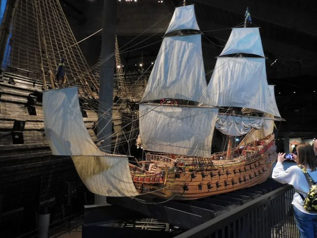 Modell der Vasa