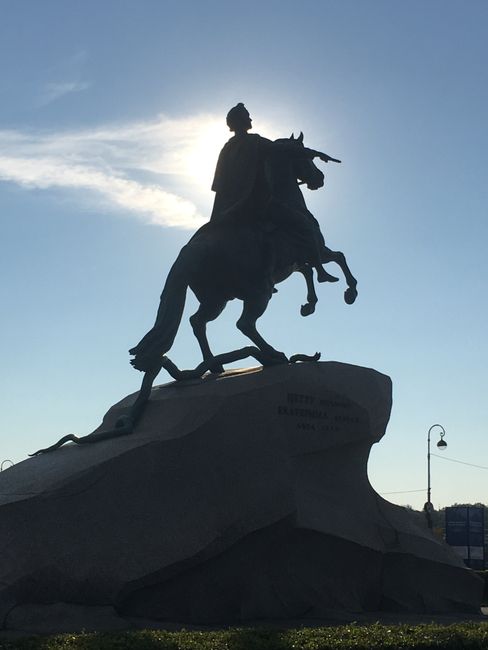 Der eherne Reiter, Sankt Petersburg