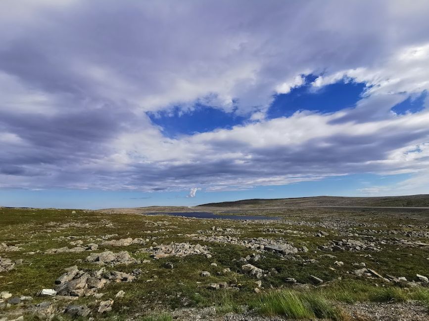 High plateau on Nordkinn Peninsula