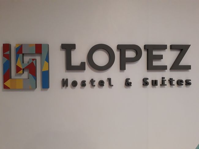 End of the internship abroad at the Lopez Hostel
