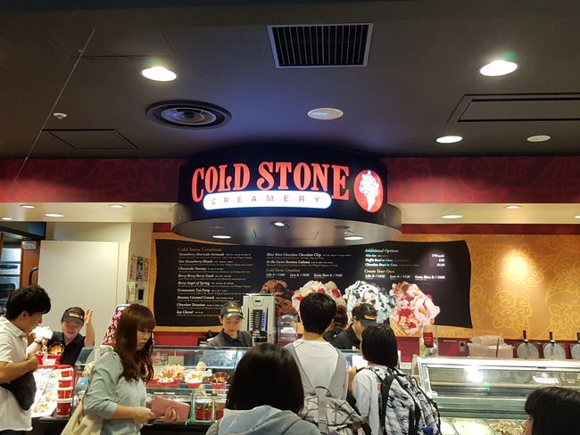 Cold Stone Creamery! Just love it <3