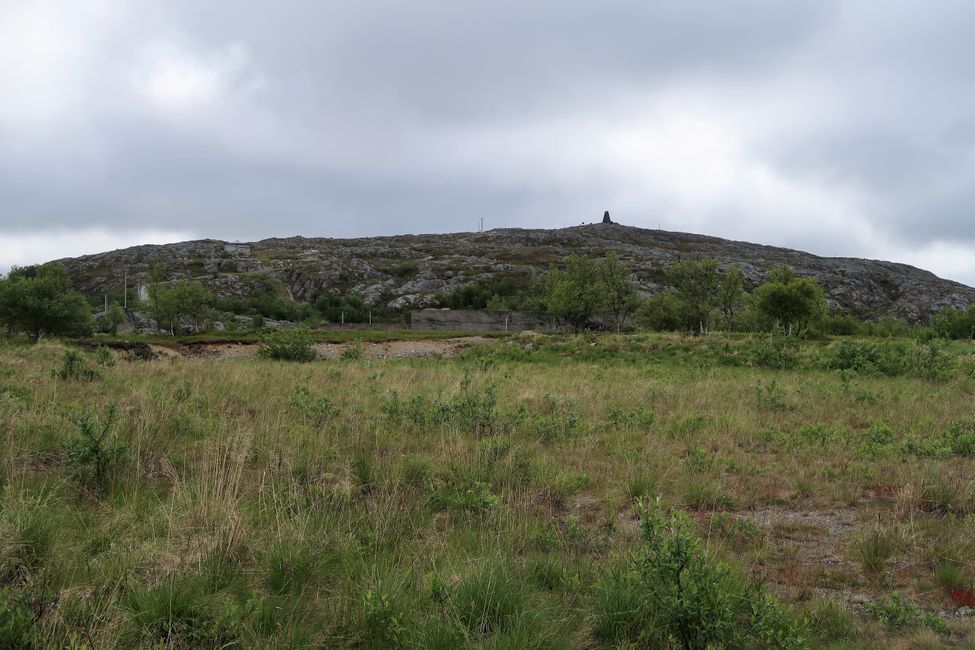 View of the military training ground near Kirkenes.