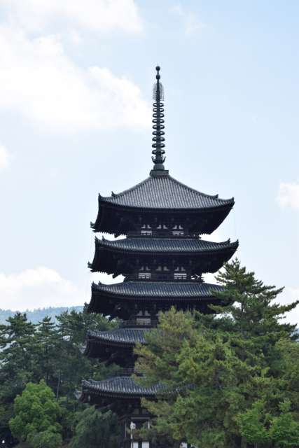 Die Pagode des Kohfukuji Tempel
