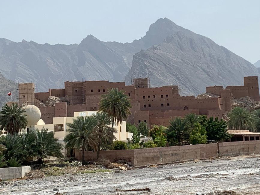 Festung Husn-Al-Him in Nakhl