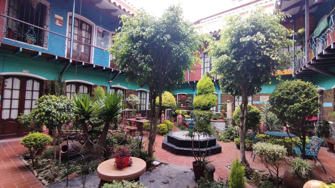 Picturesque courtyards