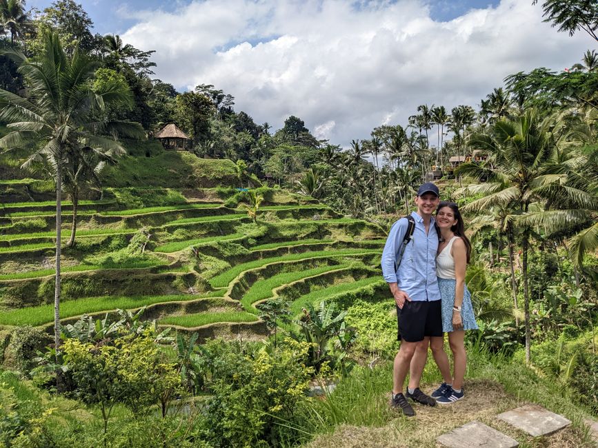 Us in the rice terrace