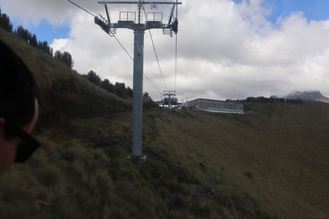 Final station of the cable car