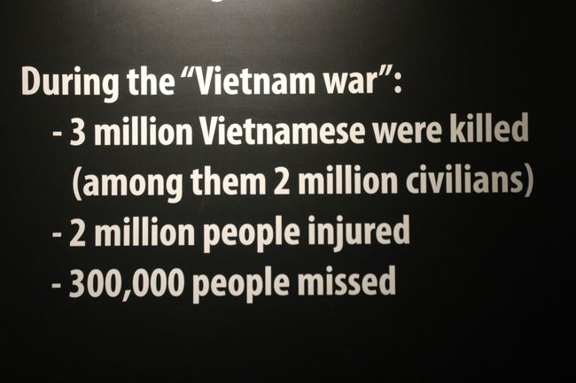 Zahlen zum Vietnamkrieg: u.a. 3 Mio. vietnamesische Tote