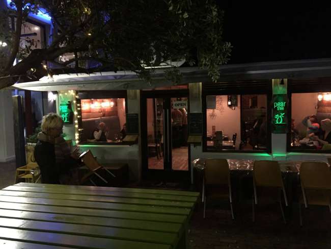 Restaurants in Hermanus are crowded during whale season