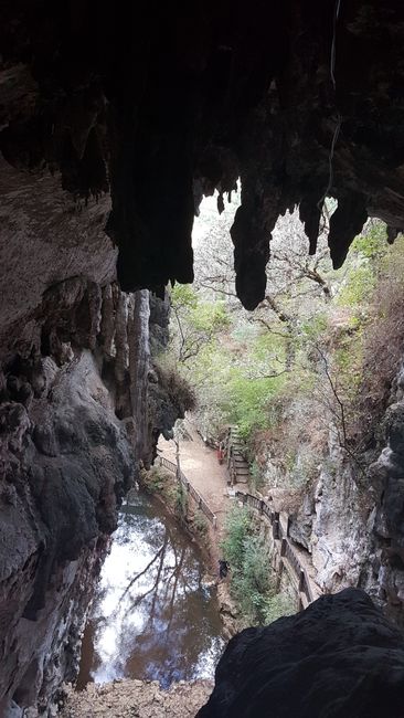Weg in die Höhle Arcotete