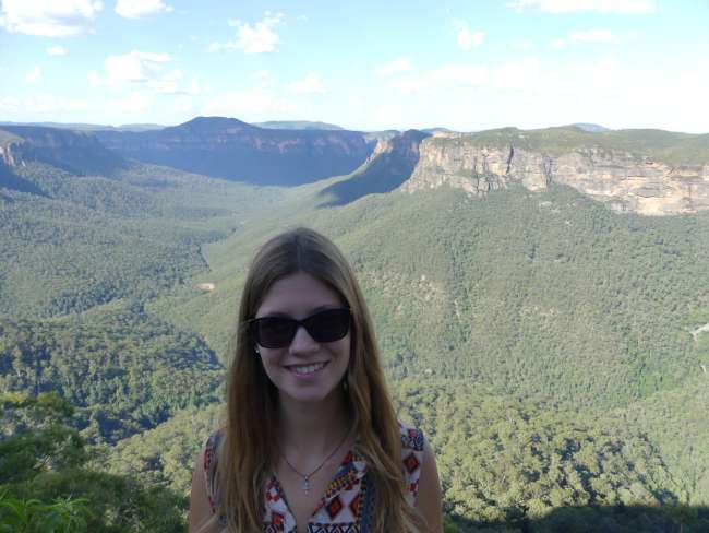 Me with Blue Mountains