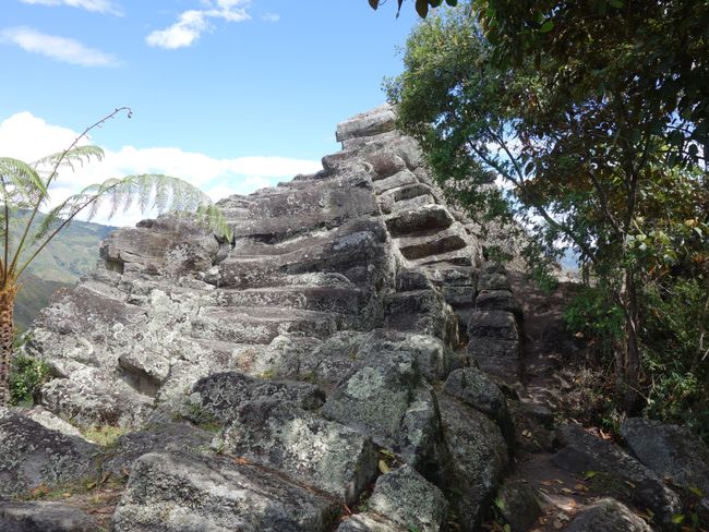 La Piramide: at a very lofty height