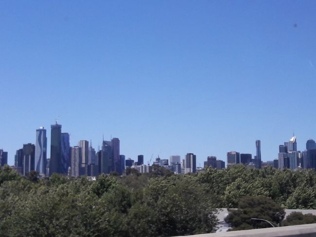 Skyline von Melbourne 