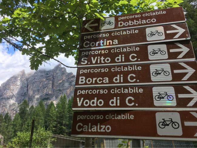 Etappe 4: Dolomitenradweg and Passo Giau