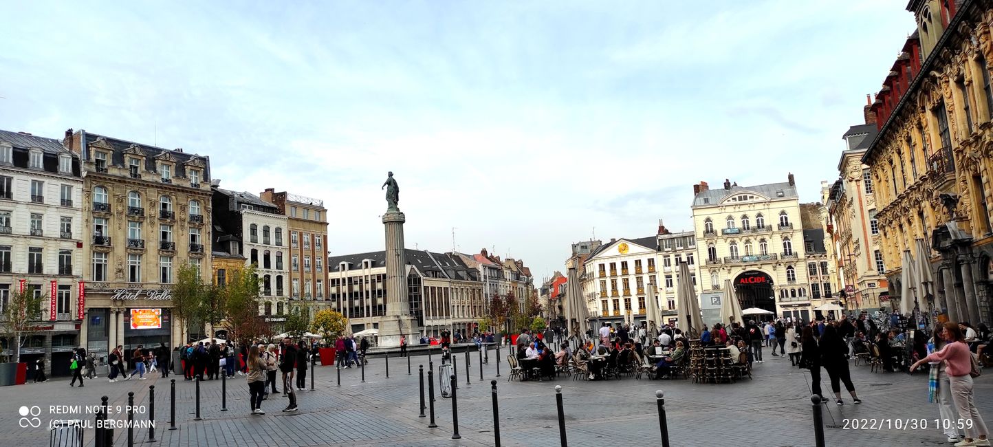 Geburtstagsbesuch in Lille (Frankreich) - etwas besonderes auch für mich