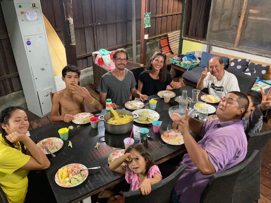 De visita en la casa de Melanie y su maravillosa familia