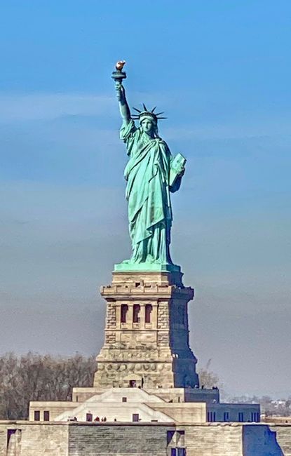The Statue of Liberty, auch Frau mit dem Kräuterkranz genannt 😂😂😂.
