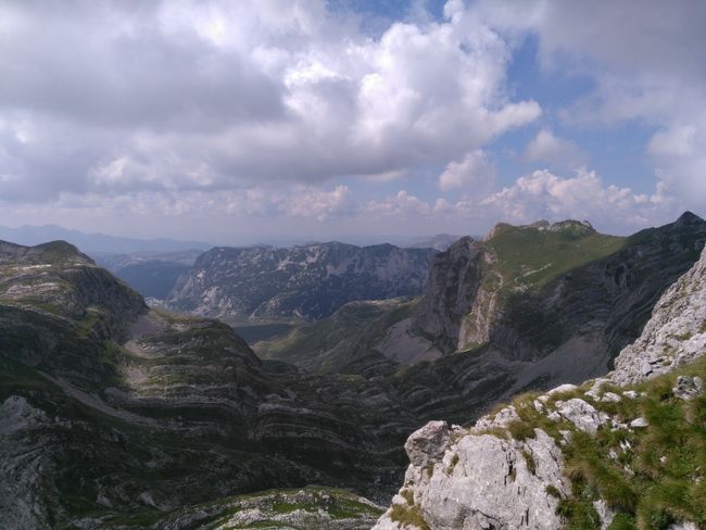 Kletterpartie am höchsten Berg Montenegros