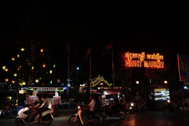 Siem Reap bei Nacht