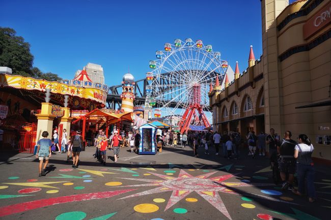 Luna Park mitten in Sydney 