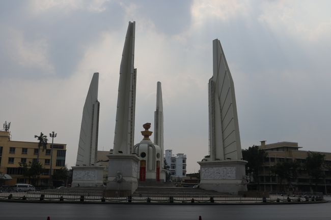 Democracy Monument in Bangkok.