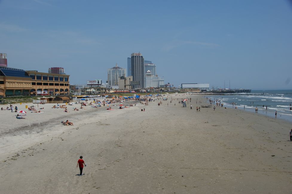 Atlantic City & Irrfahrt - 120 Meilen auf Hotelsuche in New Jersey