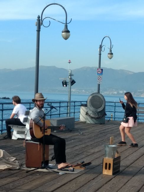 Livemusik auf dem Pier