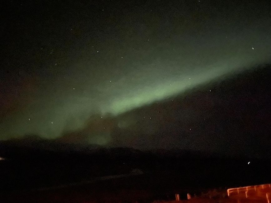 Northern lights and super beautiful weather