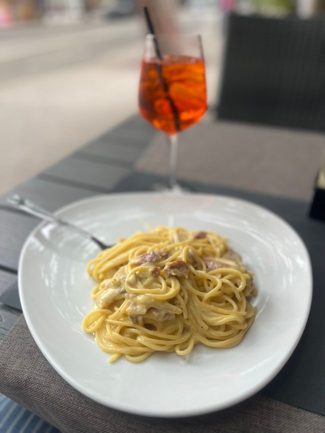 Endlich Spaghetti Carbonara 