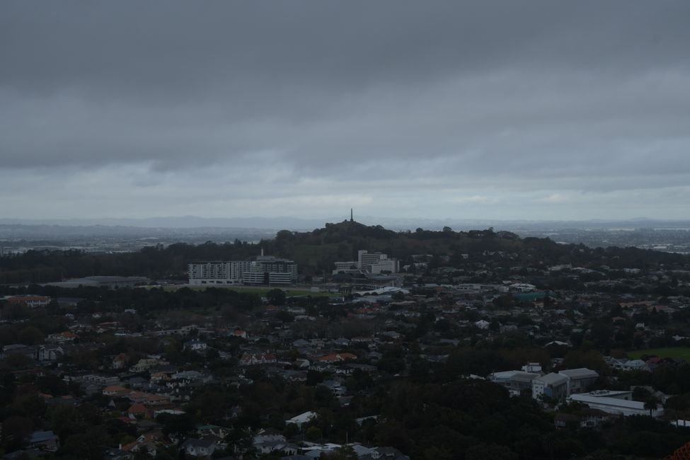 View from Mount Eden - One Tree Hill