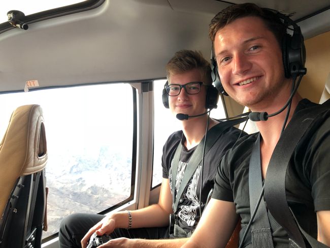 Unser Flug über den Grand Canyon!