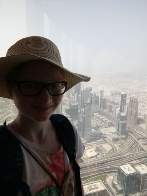 I really was on the Burj Khalifa 