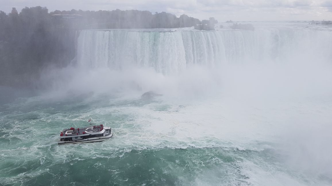 kanadisches Boot - Horseshoe Falls