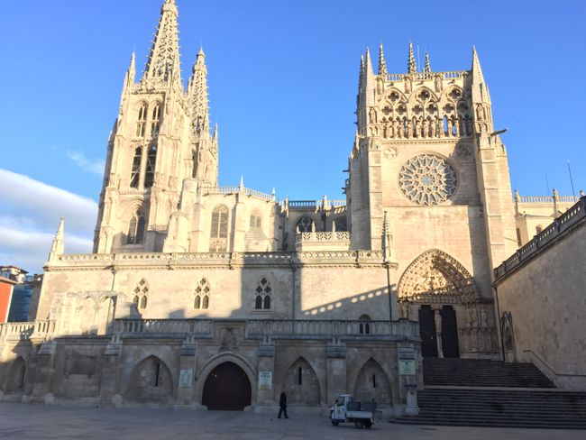 day five and evening before burgos - fromista