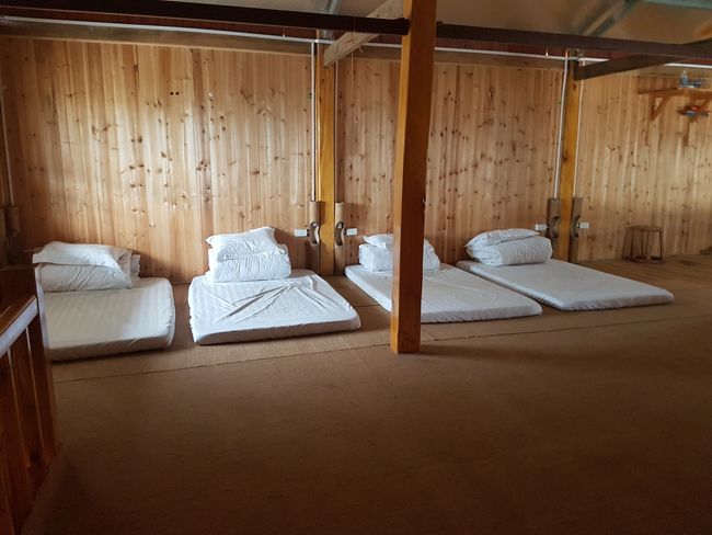 Schlafplätze in meiner Unterkunft 