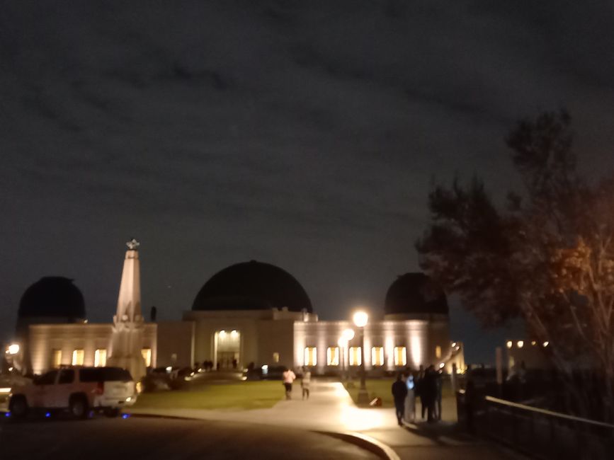 Beliebter Aussichtspunkt, das Griffith-Observatorium, 1935