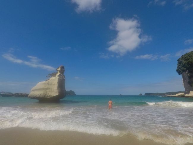 Hot Water Beach & Cathedral Cove